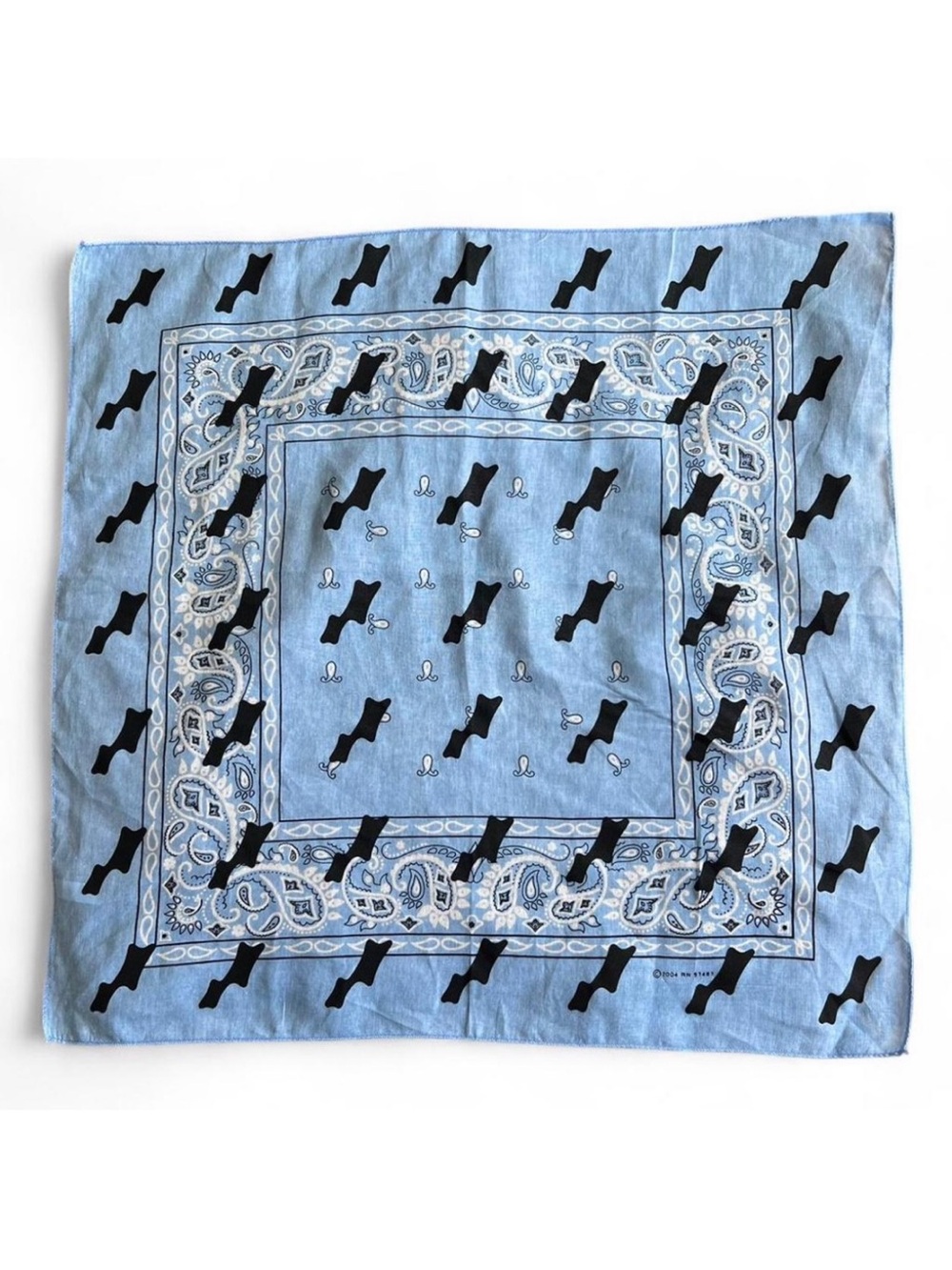 Limited Edition Justin Bieber SKYLRK Baby Blue Bandana Coachella 2026 Merch